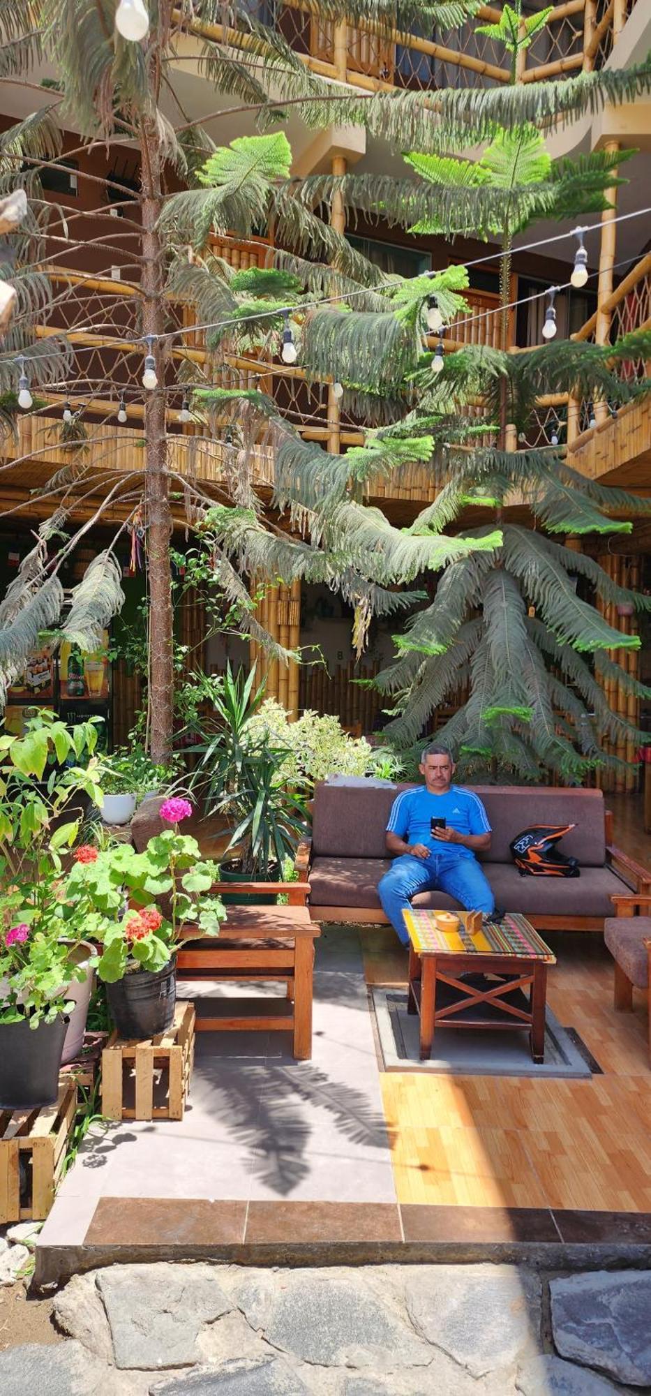 La Casa De Bamboo Ica Exterior foto