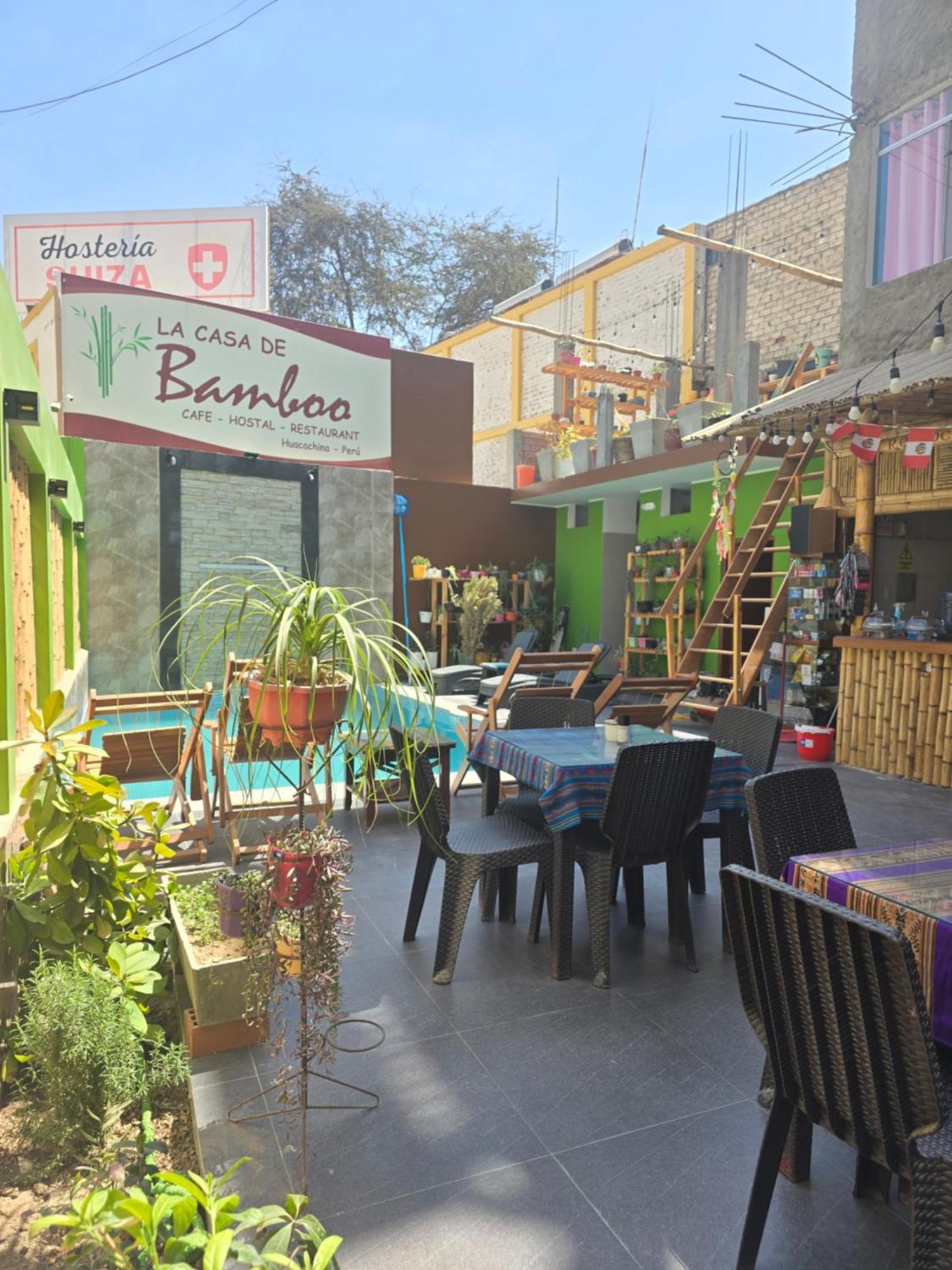 La Casa De Bamboo Ica Exterior foto