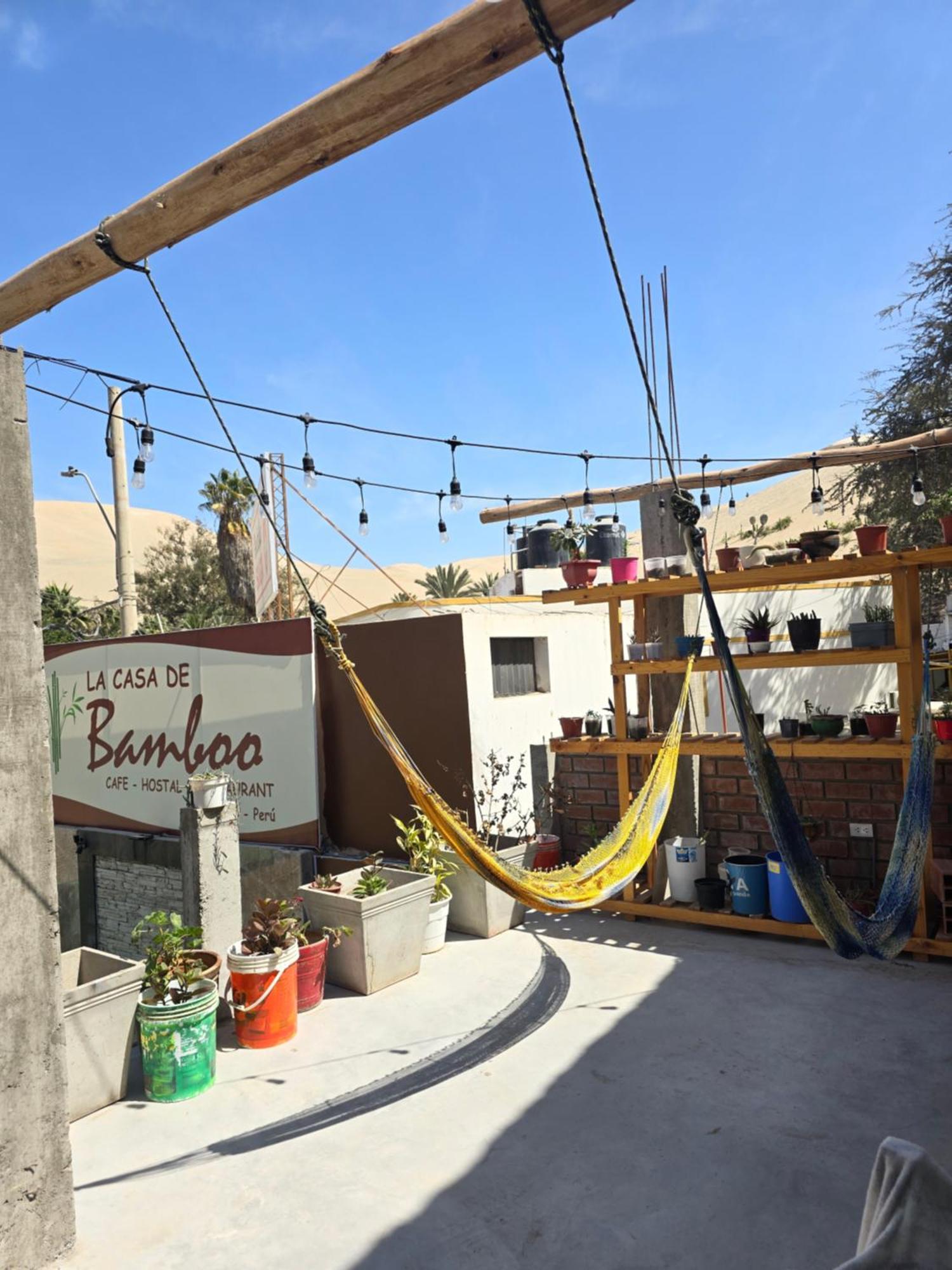 La Casa De Bamboo Ica Exterior foto